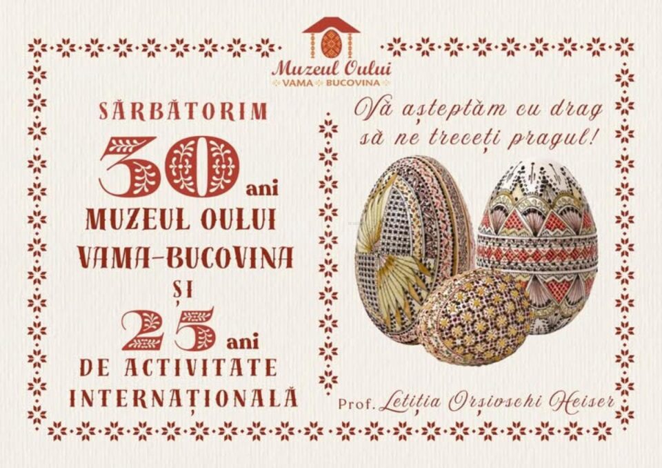 Muzeul Oului Vama-Bucovina, 30 de ani de activitate