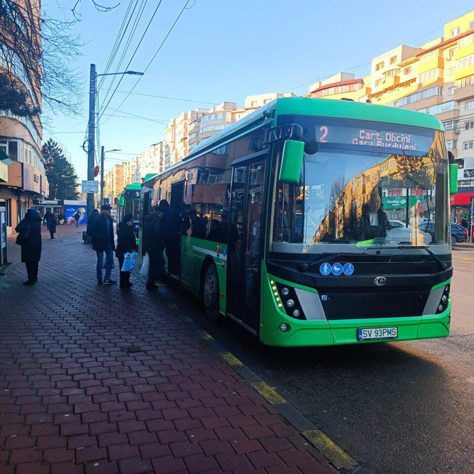 Ultima „Vinere verde” în transportul public din Suceava. Din februarie se renunță la programul de călătorii gratuite Ultima „Vinere verde” în transportul public din Suceava. Din februarie se renunță la programul de călătorii gratuite