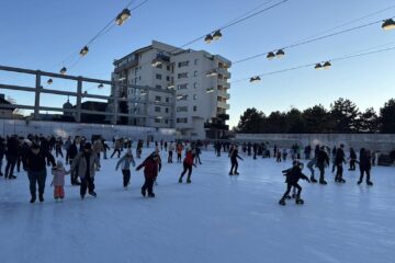 Patinoarul Areni, foarte solicitat în perioada sărbătorilor de iarnă