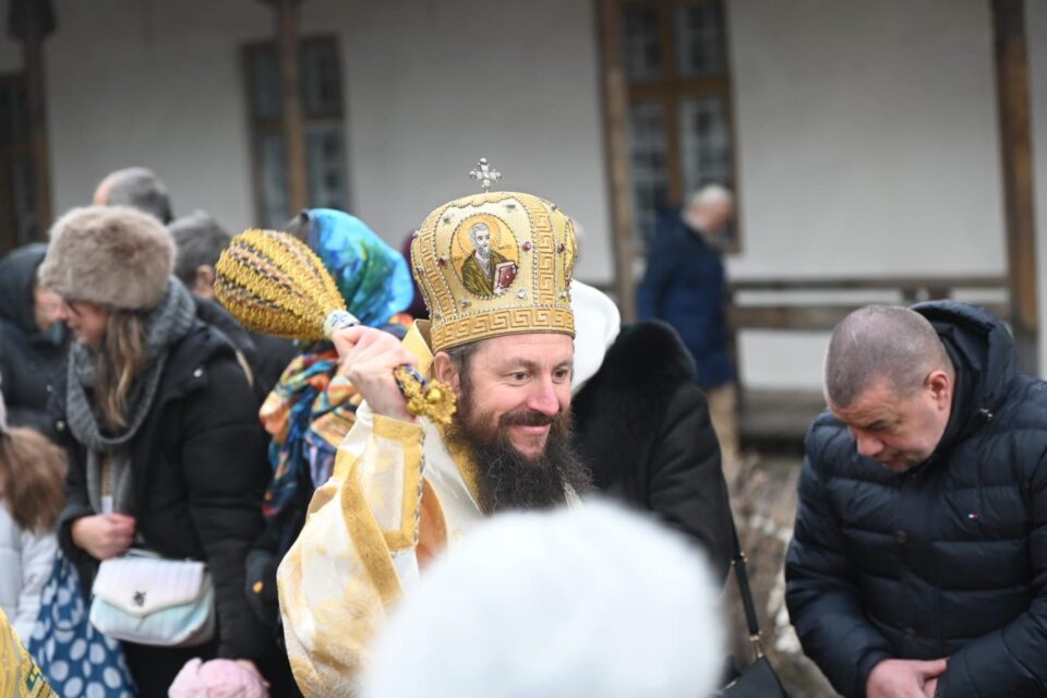 Sărbătoarea Botezul Domnului la Mănăstirea „Sf. Ioan cel Nou” Suceava