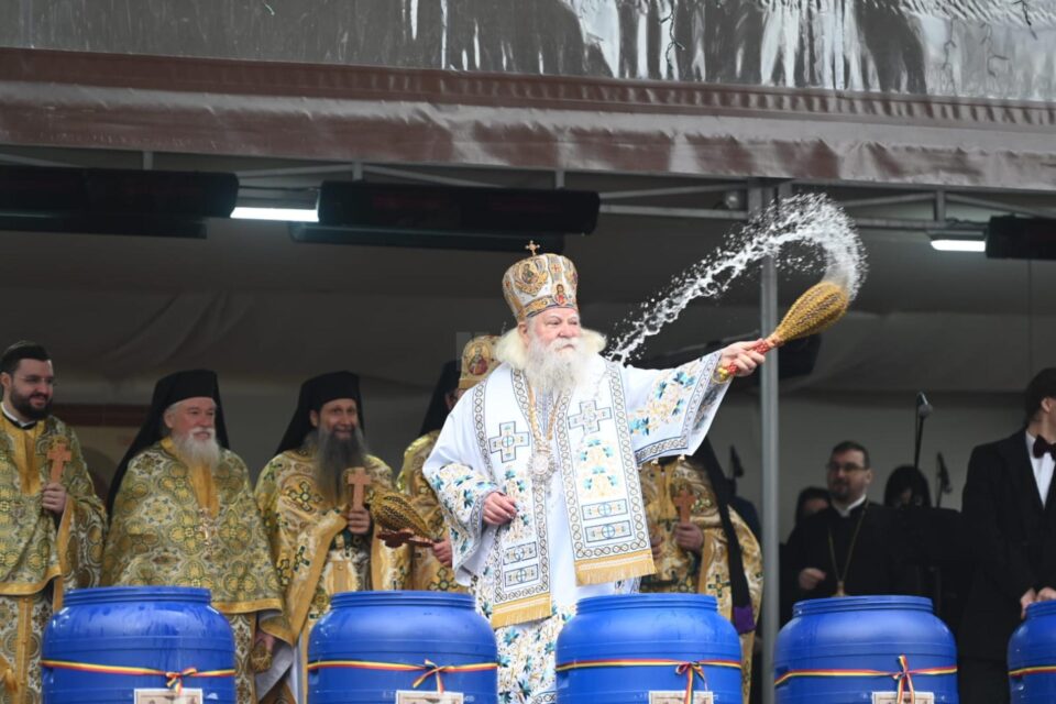 Sărbătoarea Botezul Domnului la Mănăstirea „Sf. Ioan cel Nou” Suceava