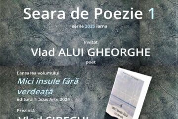 Poetul Vlad Alui Gheorghe, invitat la „Seara de poezie”, prima acțiune organizată în acest an de Casa de Poezie Light of ink