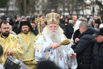 Sărbătoarea Botezul Domnului la Mănăstirea „Sf. Ioan cel Nou” Suceava