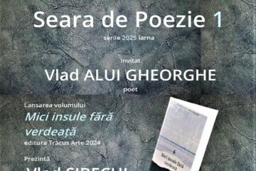 Poetul Vlad Alui Gheorghe, invitat la „Seara de poezie”, prima acțiune organizată în acest an de Casa de Poezie Light of ink