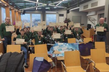 18 elevi de la Colegiul Tehnic „Lațcu Vodă” Siret au participat la un curs de formare profesională în Grecia