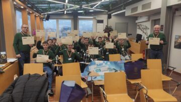 Elevi de la Colegiul Tehnic „Lațcu Vodă” Siret au participat la un curs de formare profesională în Grecia