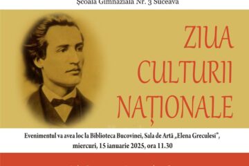 Ziua Culturii Naționale va fi marcată la Biblioteca Bucovinei „I. G. Sbiera”