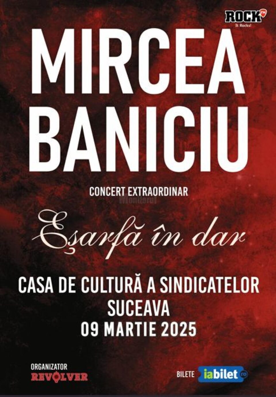 Mircea Baniciu aduce pe scena suceveană concertul „Eșarfă în dar”