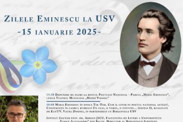 Zilele Eminescu la USV- Programul evenimentelor derulate