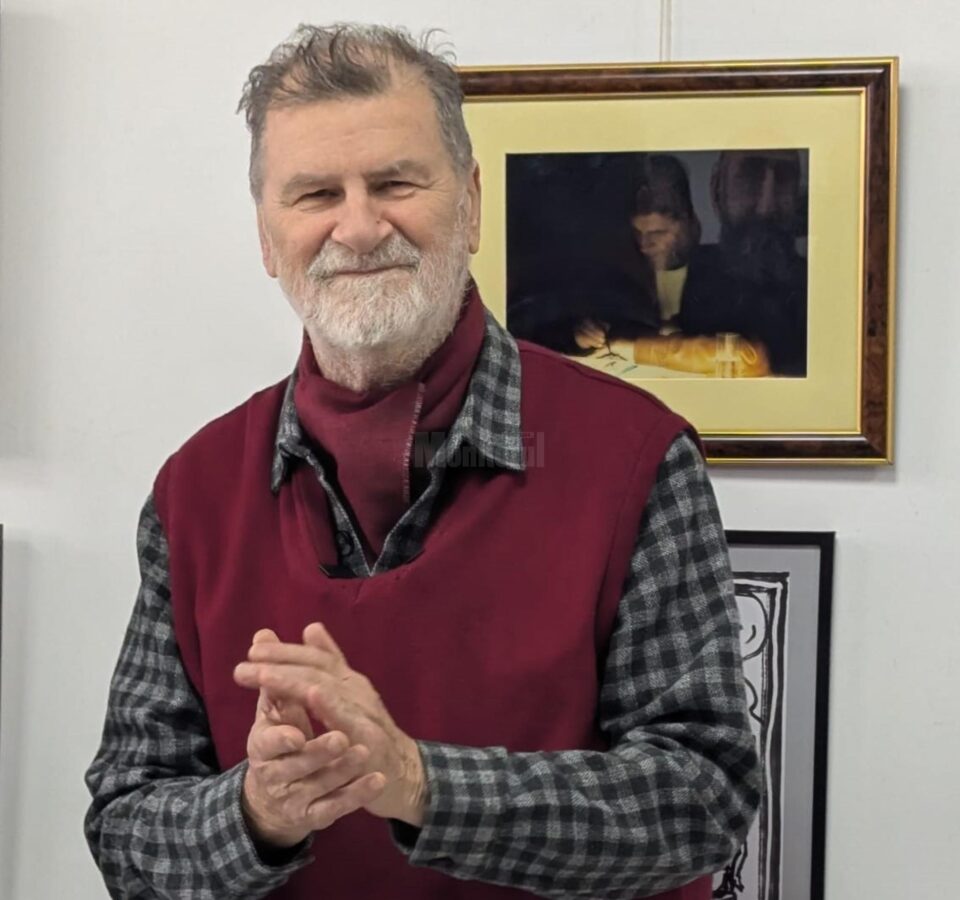 Maestrul Mihai Pânzaru-PIM, printre prieteni, la aniversarea celor 79 de ani