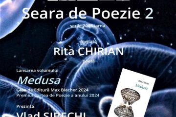 Poeta Rita Chirian, invitată, sâmbătă, la Seara de Poezie 2