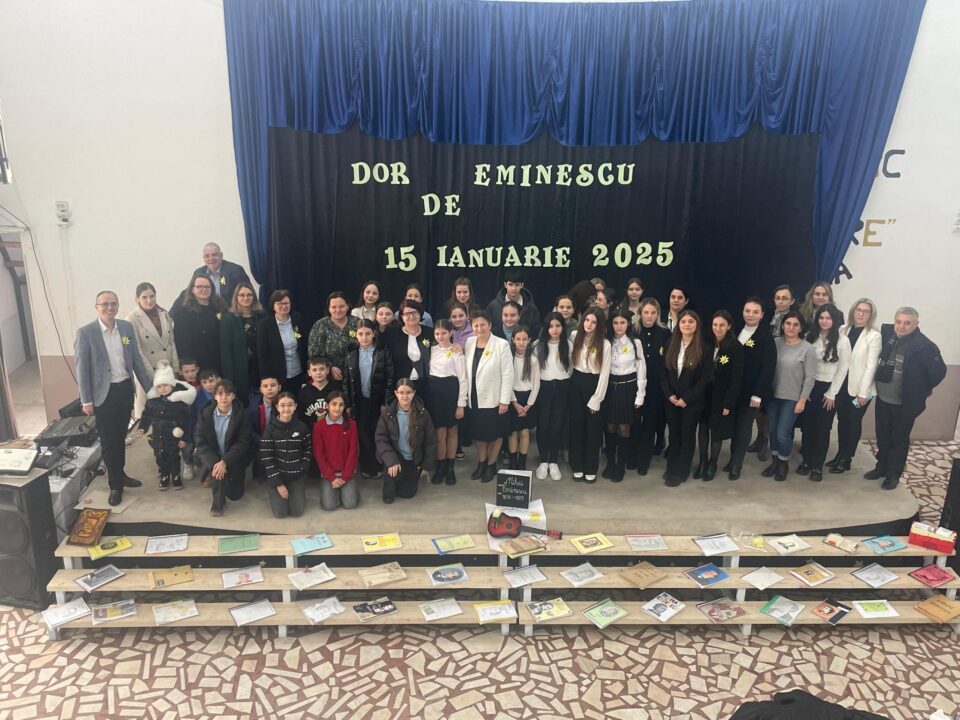 „Dor de Eminescu…”, la Liceul Tehnologic “Ștefan cel Mare“ din Cajvana