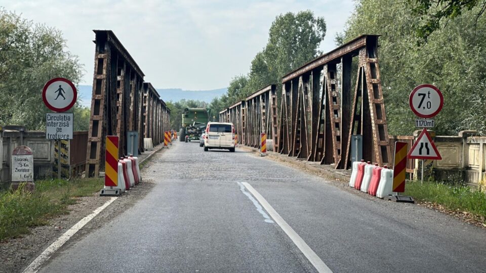 Podul actual, din 1933, va fi demolat