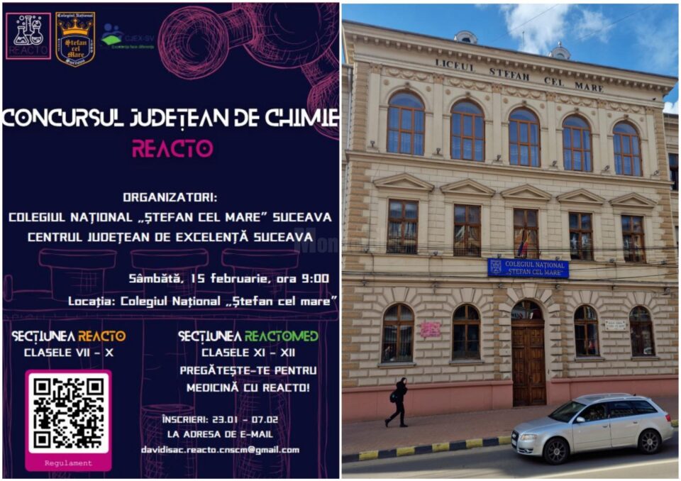 Concursul „Reacto”, pe 15 februarie