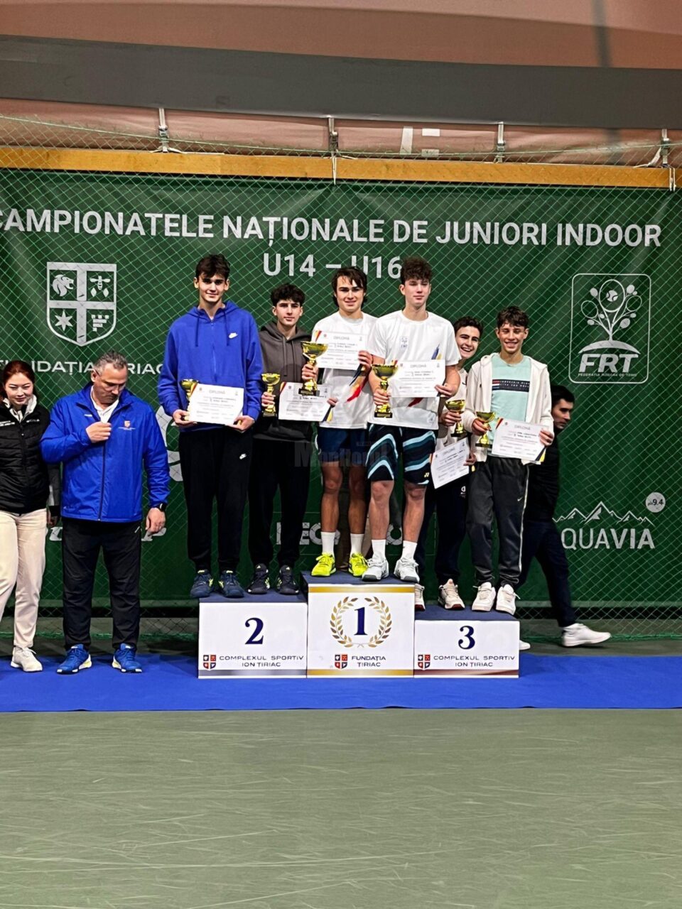 Tudor Ștefan Ionescu și Lucas Milos - locul I