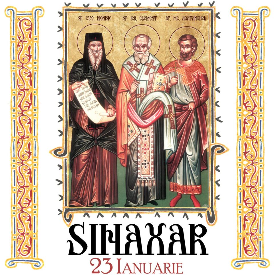 Sinaxar 23 ianuarie 2024