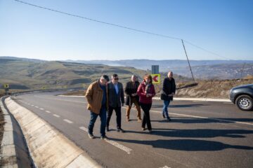 Drumul județean Humoreni - Bălăceana a fost asfaltat pe o lungime de peste 3 kilometri