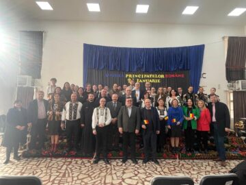 Ziua Micii Uniri – 24 Ianuarie, sărbătorită la Liceul Tehnologic „Ștefan cel Mare”, Cajvana