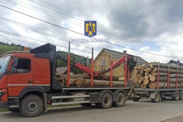 Autotren ridicat în vederea confiscării