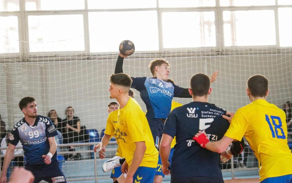 Handbaliștii de la CSU au câștigat duelul cu LPS Suceava