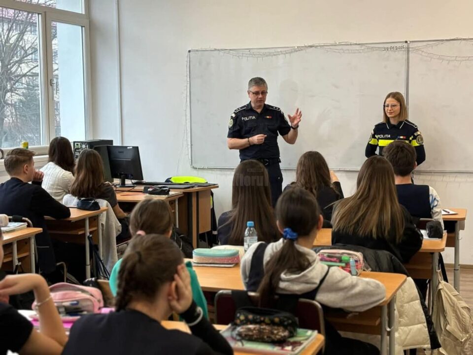 Campanie de prevenire cu implicarea multor elevi