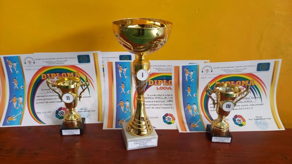 Centrul Școlar de Educație Incluzivă Suceava a organizat competiția ,,Cupa prieteniei la fotbal”