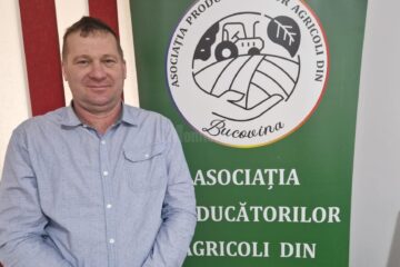 Vladislaw Petriceac, președintele Asociației Producătorilor Agricoli din Bucovina