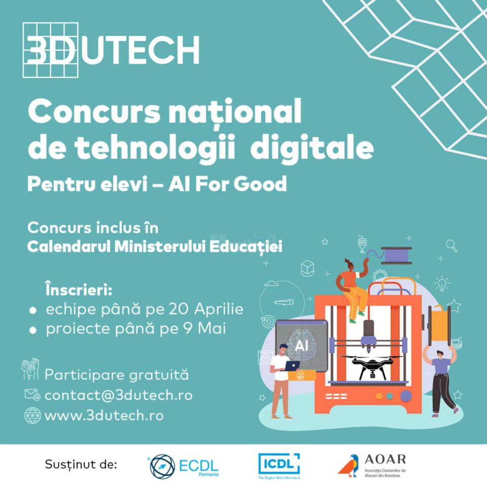 Concursul Național 3DUTECH 2025