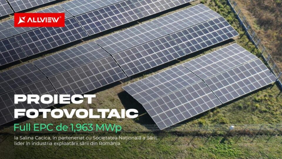 Proiectarea și execuția parcului fotovoltaic cu o capacitate nominală de 1,963 Mwp va fi realizată de compania Visual Fan, prin divizia Allview Solar Energy Proiectarea și execuția parcului fotovoltaic cu o capacitate nominală de 1,963 Mwp va fi realizată de compania Visual Fan, prin divizia Allview Solar Energy
