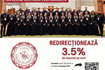 Corala „Ciprian Porumbescu” poate fi susținută prin redirecționarea a 3,5% din impozitul pe venit