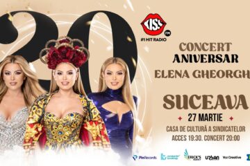 Artista Elena Gheorghe, concert aniversar - 20 de ani de carieră, la Suceava