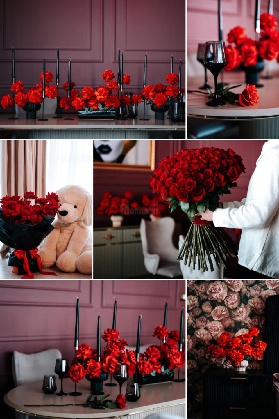 Queen Concept Flower Florăria perfectă pentru Ziua Îndrăgostiților