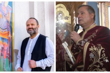 Pr. Cătălin Axinte și pr. Emanuel Valică