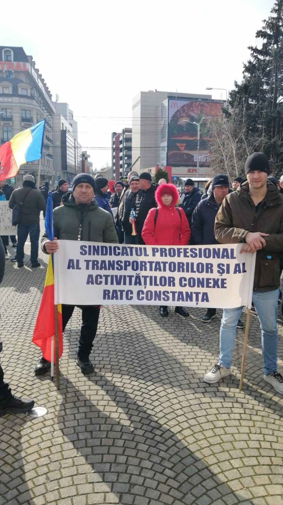 Protest al sindicaliștilor din transportul public împotriva efectelor Ordonanței ”Trenuleț”