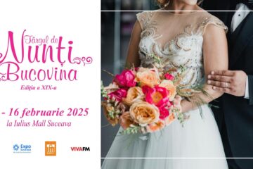 Târgul de Nunti Bucovina, în perioada 14 -16 februarie, la Iulius Mall Suceava