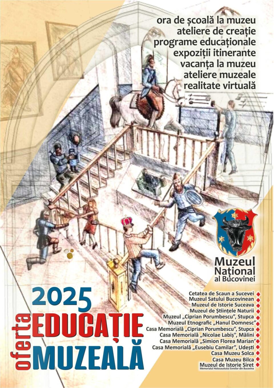 Programe speciale, alternativă de petrecere a timpului liber, la Muzeul Național al Bucovinei Programe speciale, alternativă de petrecere a timpului liber, la Muzeul Național al Bucovinei