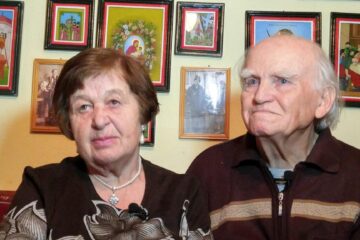 Alina Andruhovici și Filon Lucău, autorii volumului „Comoara”