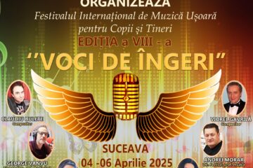 Au început înscrierile pentru Festivalul de Muzică Ușoară pentru Copii și Tineri „Voci de Îngeri”