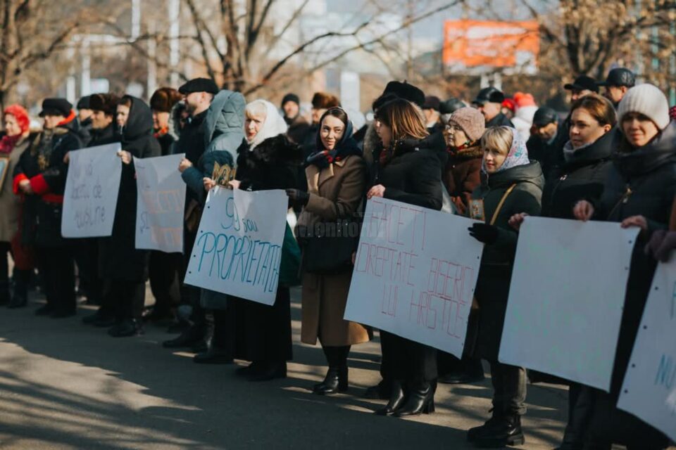 Acțiuni de susținere a părintelui Sorin Huluță de la Soroca