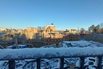 CJ Suceava va aloca fonduri pentru a elimina infiltrațiile de apă din zidurile Cetății de Scaun