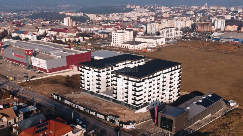 Spații comerciale de închiriat în Ansamblul Twins un complex de locuințe ultra-moderne, de pe Bulevardul Sofia Vicoveanca 2