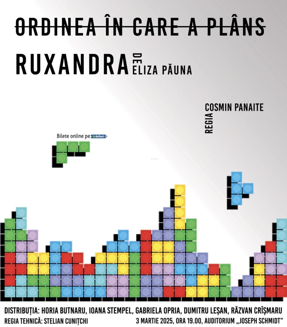 Ordinea în care a plâns Ruxandra