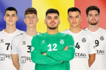 Cei cinci handbaliști de la CSU Suceava convocați la echipa națională de tineret