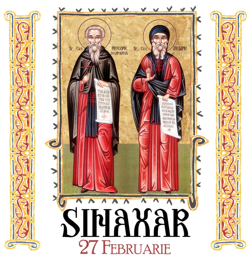 Sinaxar 27 februarie 2025