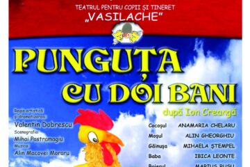 „Punguța cu doi bani”, spectacol pentru copii, miercuri, la Universitate
