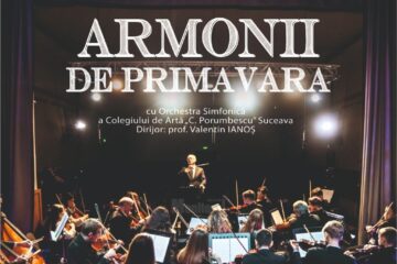 „Armonii de primăvară”, concert de muzică simfonică, la Centrul Cultural Siret