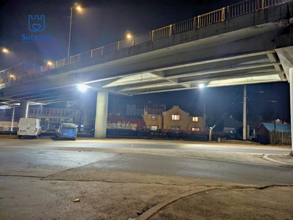 Zona de sub pasarela Ițcani și trecerile de pietoni de pe strada Gheorghe Doja, mai bine iluminate