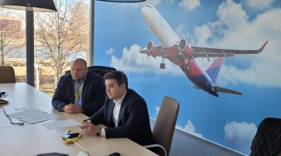 Președintele Consiliului Județean Suceava s-a întâlnit cu reprezentanții Wizz Air pentru a aduce noi curse pe aeroport Președintele Consiliului Județean Suceava s-a întâlnit cu reprezentanții Wizz Air pentru a aduce noi curse pe aeroport