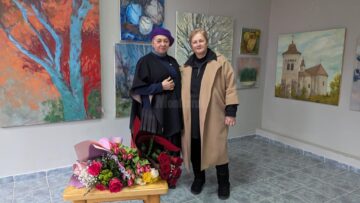Dr. Camelia Sadovei și Claudia Prelipcean
