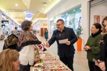 Nicolae Robu la Târgul Mărțișorului